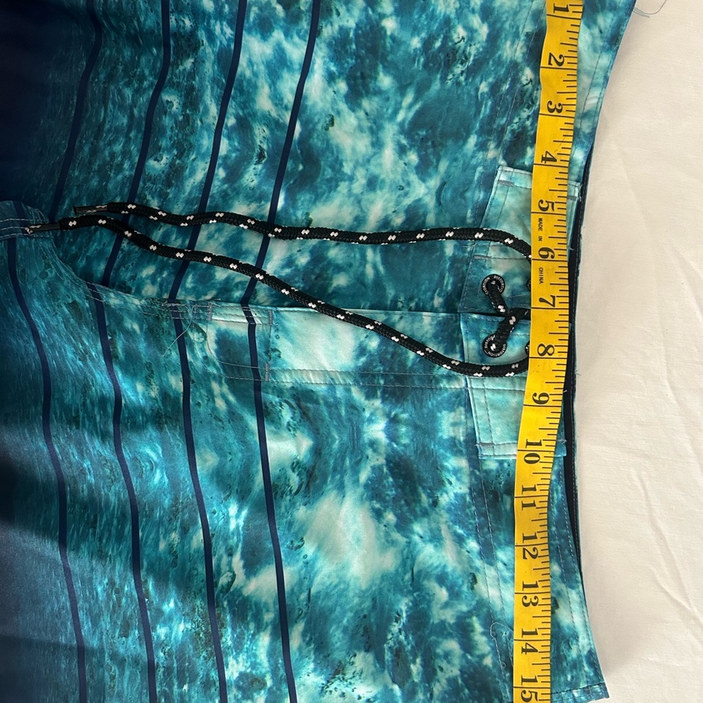 Men's Blue Swim Shorts - Picture 5 of 8